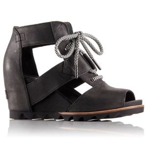 Sorel Joanie Lace Wedge Sandal